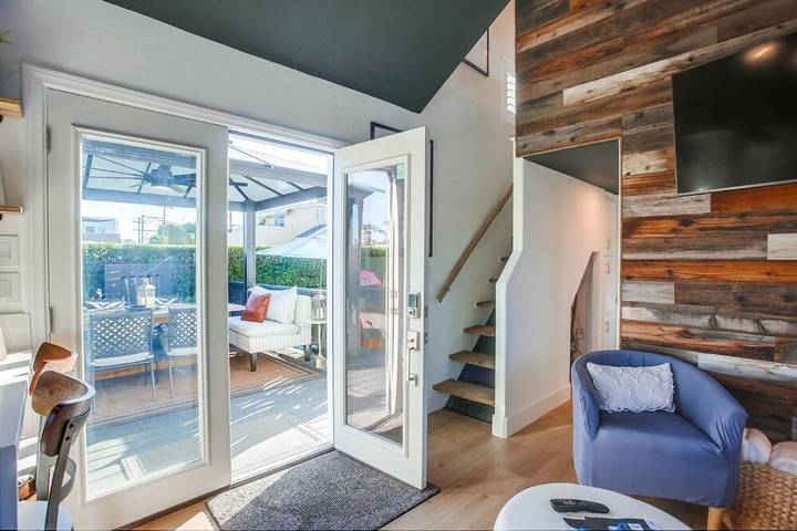 Ferienhaus für 4 Personen, mit Garten und Whirlpool sowie Balkon - 1