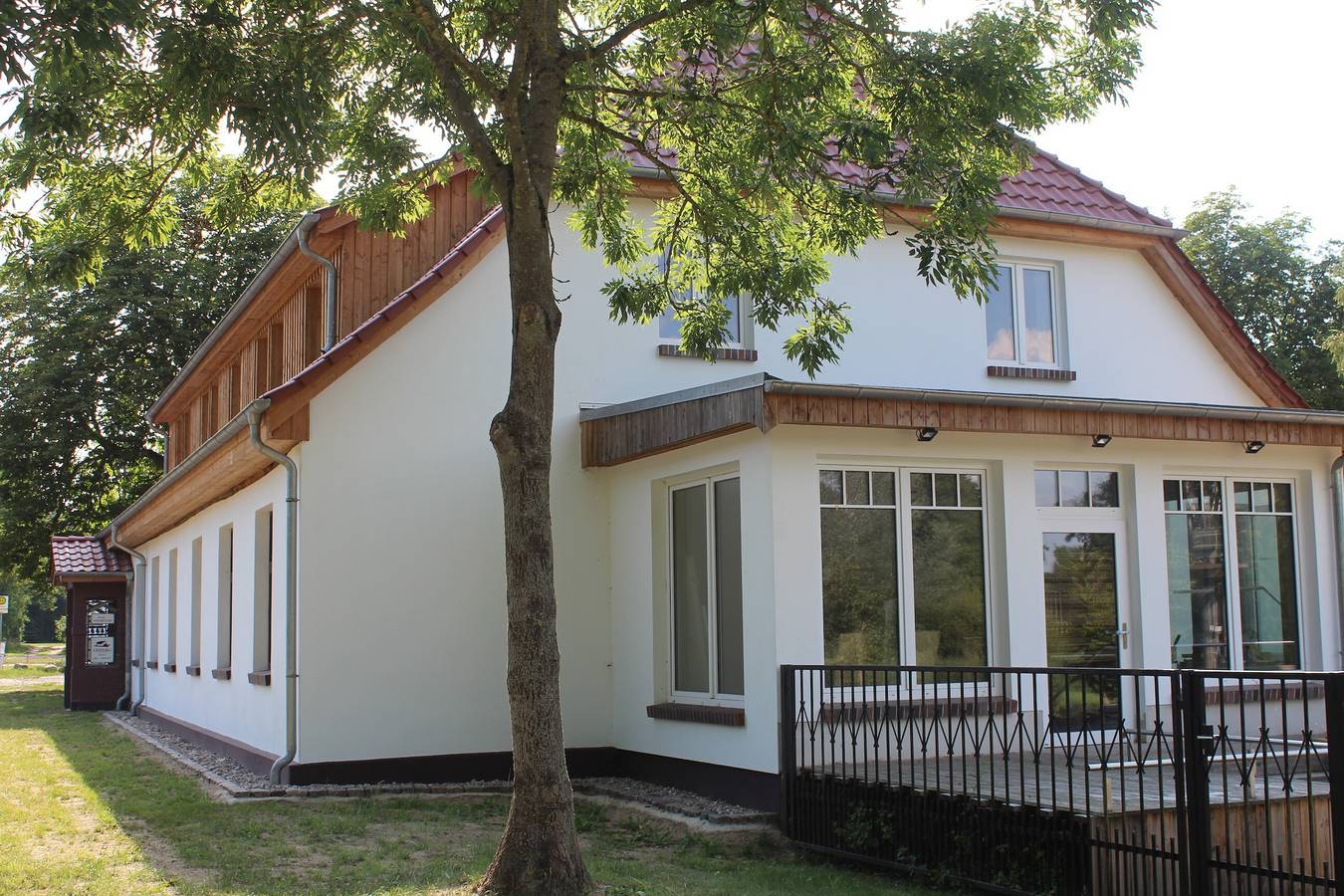 Ganze Wohnung, Apartment „Kleines, feines 1-Zimmer-“ mit gemeinsamer Terrasse, Garten & Wlan in Bützow, Mecklenburgische Seenplatte
