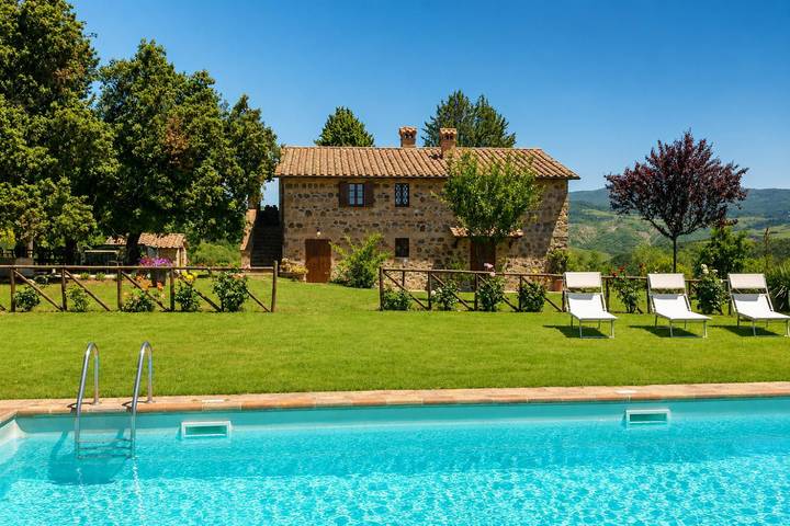 Villa pour 10 personnes avec jardin in Radicofani, Val d'Orcia