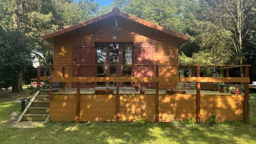 Location de vacances pour 4 personnes, avec jardin et vue dans Canlers