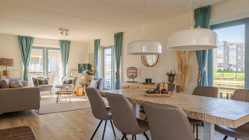 Vakantiehuis voor 6 personen, met tuin en sauna in Julianadorp