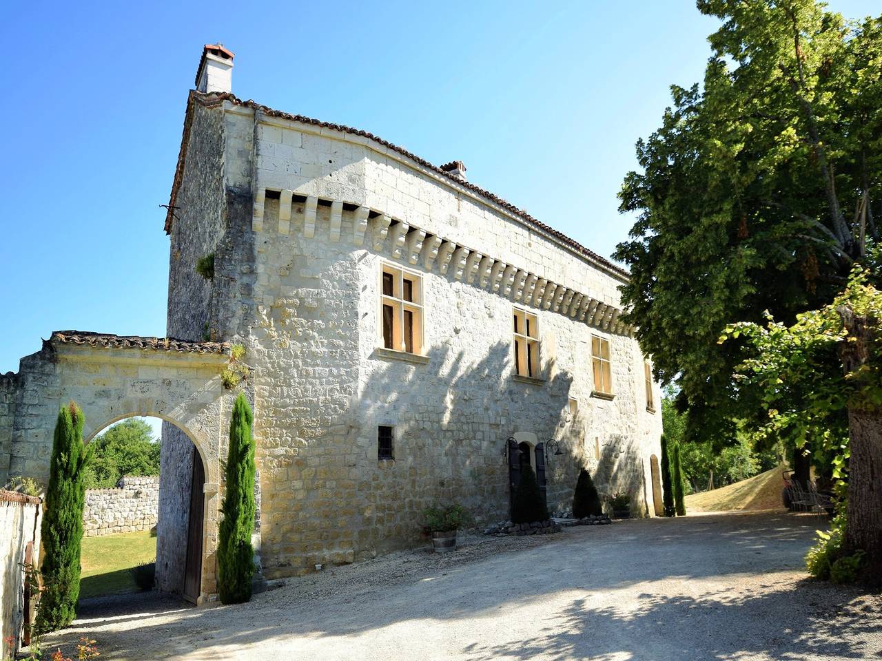 Retraite au château près des villages in Bon-Encontre, Région d'Agen