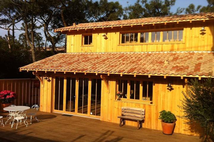 Holiday rental for 8 people, with garden and terrace in Cap Ferret