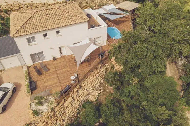Gästehaus für 2 Personen, mit Pool und Terrasse sowie Ausblick - 1