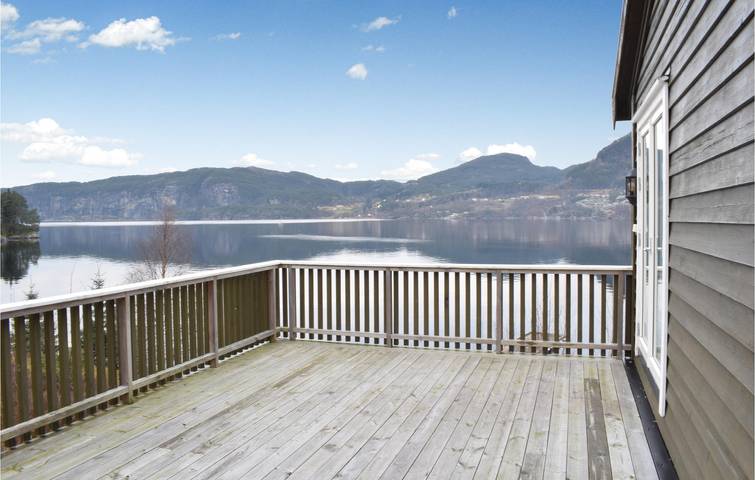 Casa de vacaciones para 6 personas con sauna in Fusa (Hordaland)