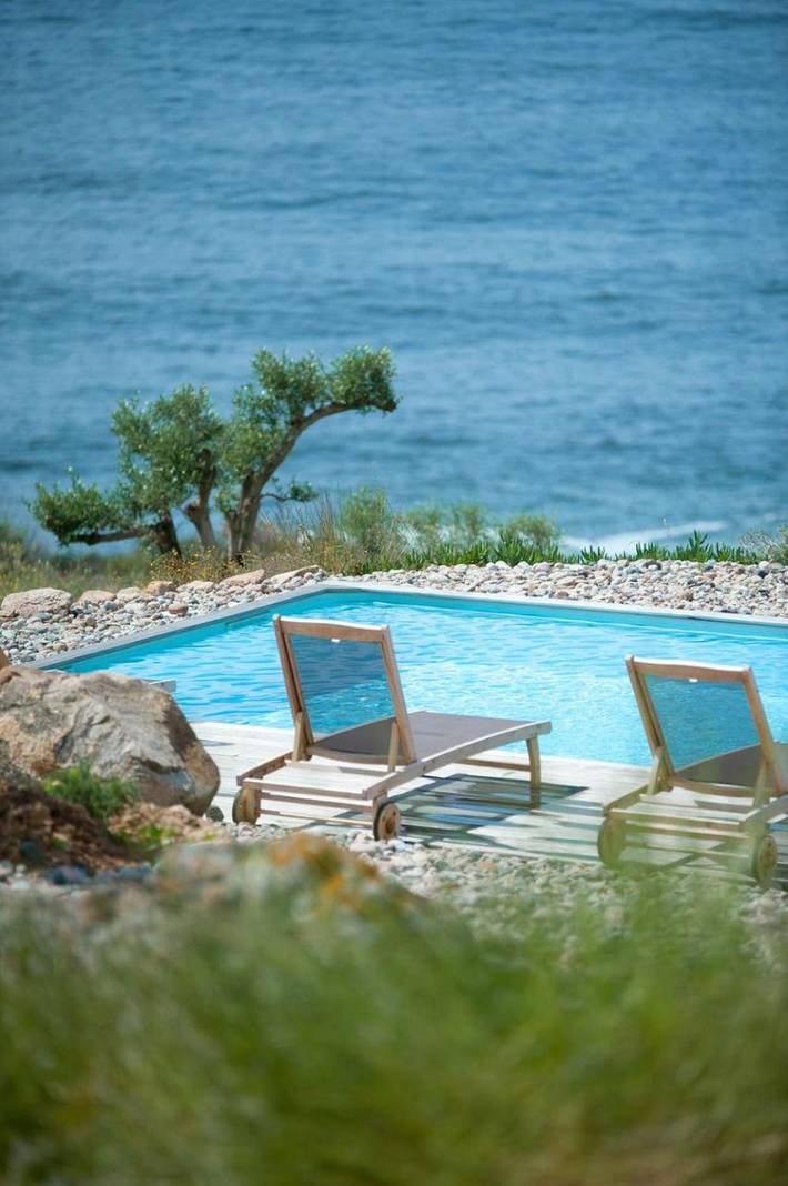 Villa pour 10 personnes, avec jardin ainsi que vue et piscine, animaux acceptés dans Sagone - 2