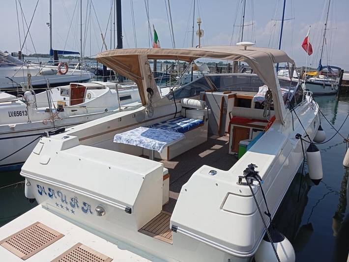 Boot für 4 Personen, mit Garten und Ausblick