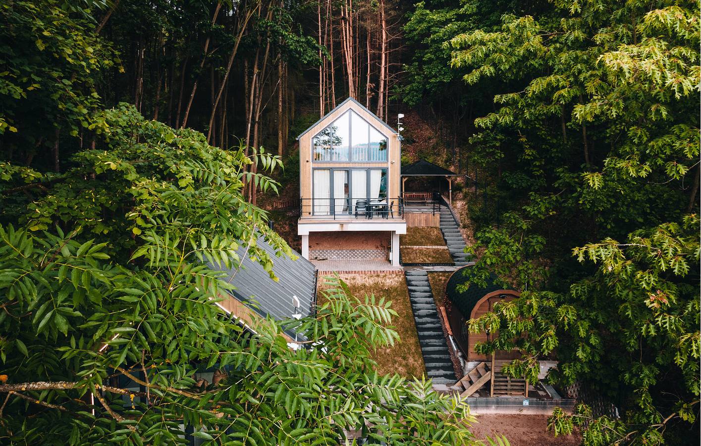 Ferienhaus für 6 Personen mit Pool in Heiligkreuz