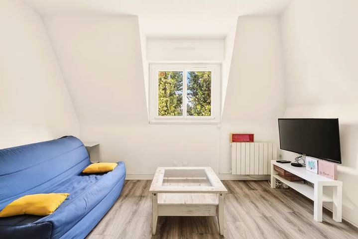 Gîte pour 4 personnes, avec Vue dans Plage De Tourgeville