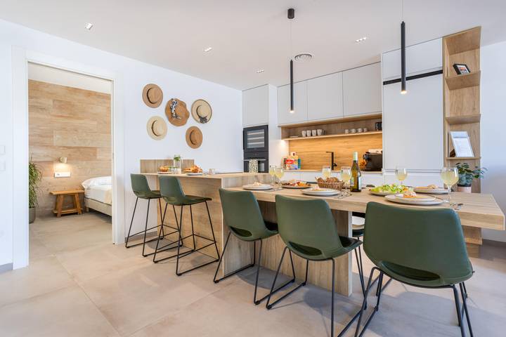 Gîte pour 6 personnes, avec balcon/terrasse et vue dans Santiago de la Ribera - 3