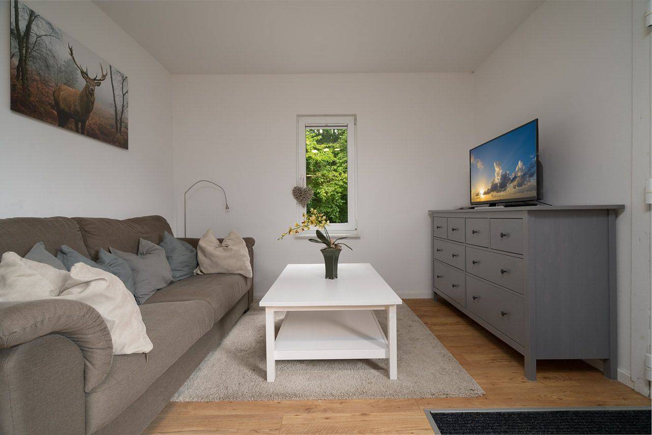 Gemütliches Ferienhaus in ruhiger, idylischer Lage am Hang und See mit Kamin in Schwarz, Mecklenburgische Seenplatte