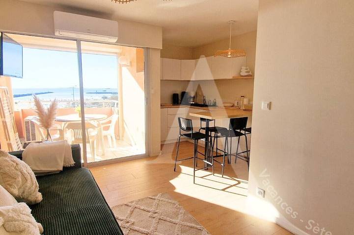 Appartement de vacances pour 4 personnes, avec jardin