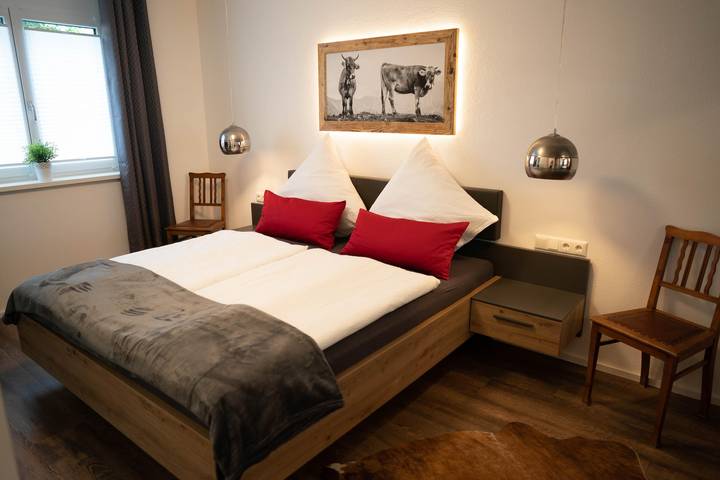 Apartamento vacacional entero, Apartamento, ducha y baño, Wc, 1 dormitorio in Sonthofen, Suabia (Baviera)