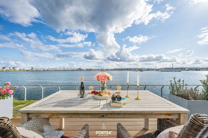 Ferienwohnung für 4 Personen, mit Whirlpool und Terrasse sowie Sauna in Olpenitz