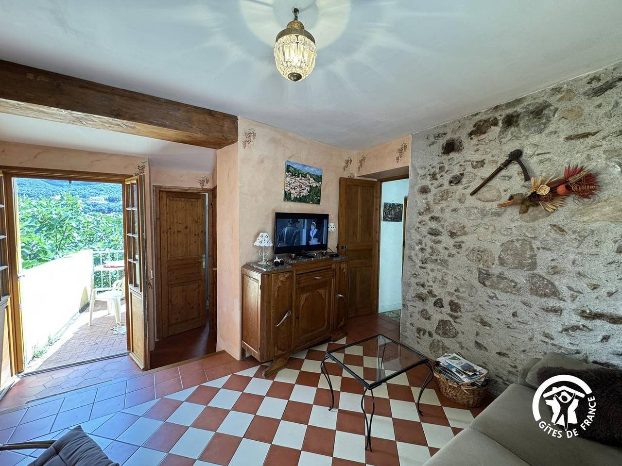 Gîte für 4 Personen mit Terrasse in Amélie-les-Bains-Palalda, Céret und Umgebung