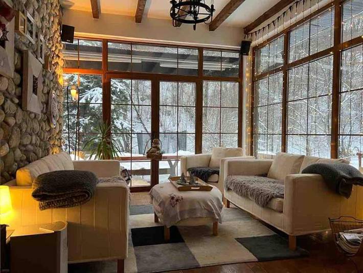 Domek letniskowy dla 11 osób, z Balkon i Jacuzzi oraz Taras i Ogród w Serbia