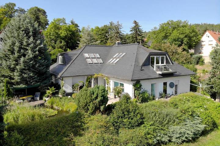 Ferienwohnung für 2 Personen, mit Terrasse und Sauna sowie Ausblick in Rudolstadt - 2
