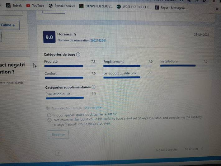 Location de vacances pour 15 personnes, avec jardin et piscine à Étais-la-Sauvin - 2