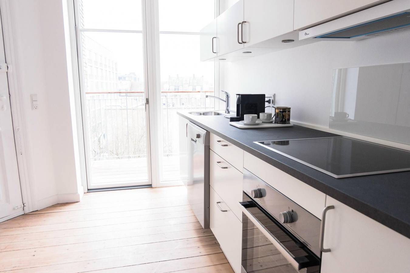 Hel leilighet, Beautiful 2-bedroom apartment with a large balcony in Nørrebro - 66 in København, Hovedstadsregionen