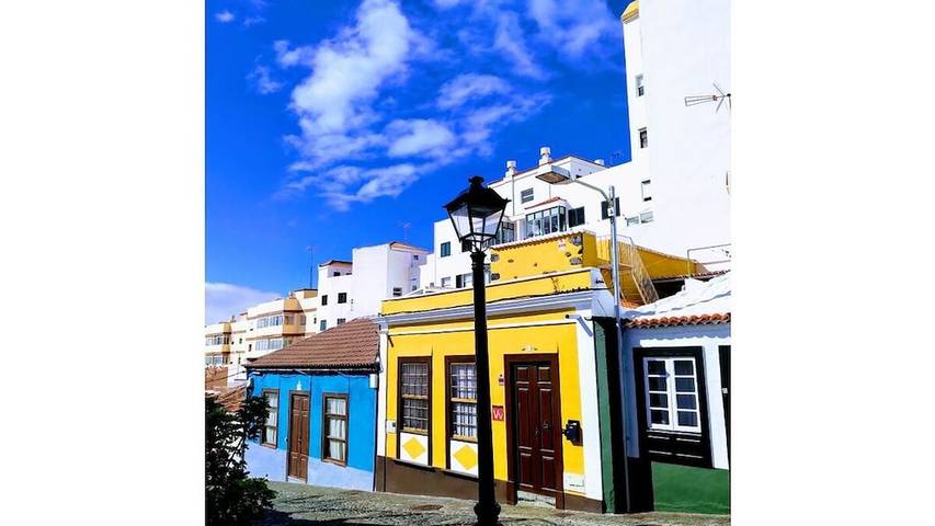 Apartamento para 4 personas, con terraza en Santa Cruz de La Palma