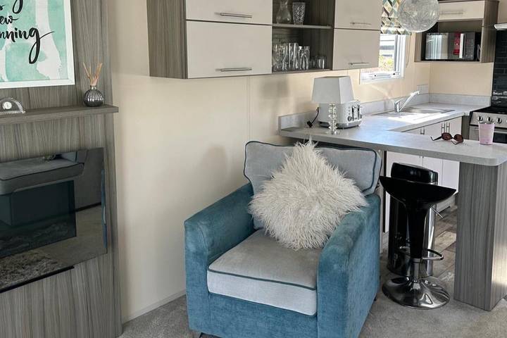 Lodge pour 6 personnes avec balcon in Holcot, Northamptonshire