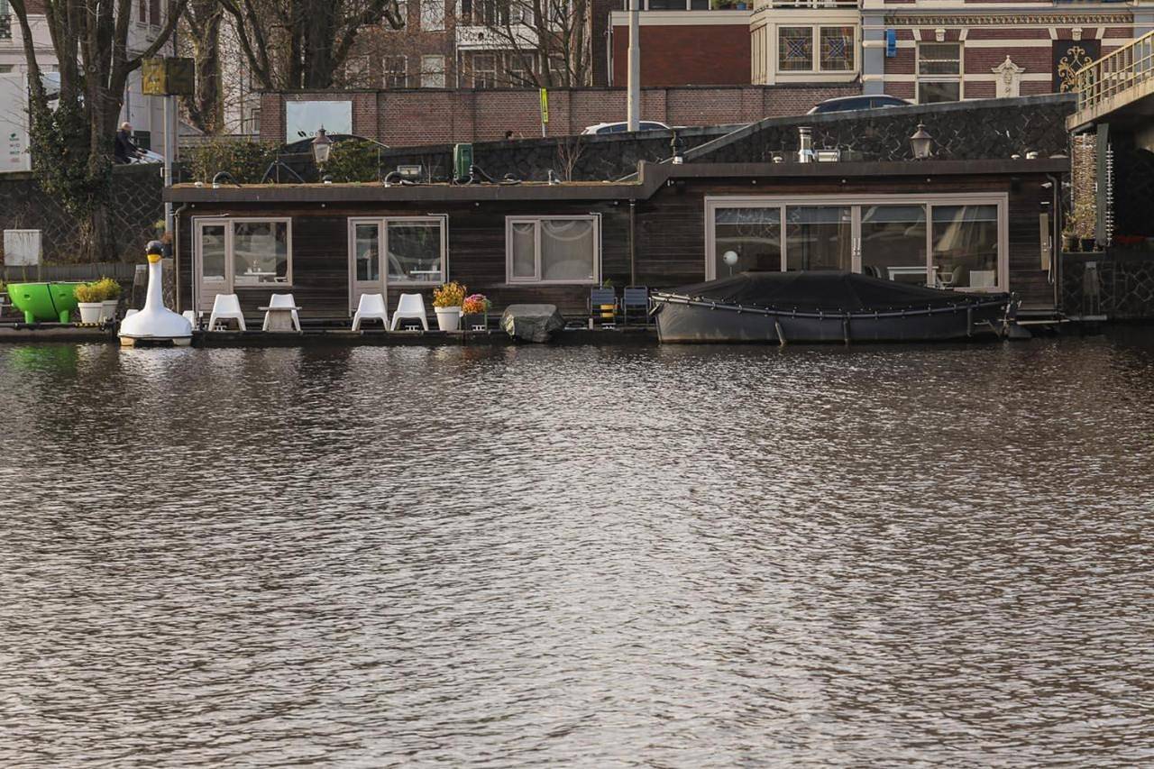 Houseboat Little Amstel in Amsterdam Oud-Zuid, Nederlandse kust
