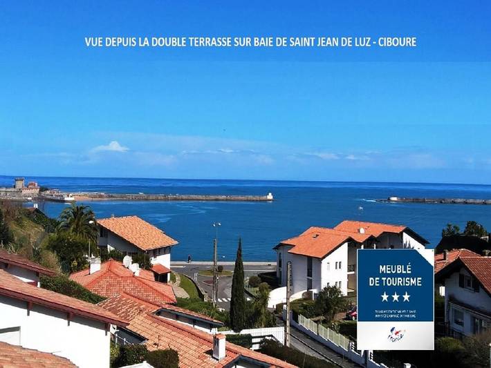 Maison de vacances pour 7 personnes, avec Terrasse ainsi que Jardin et Vue à Ciboure