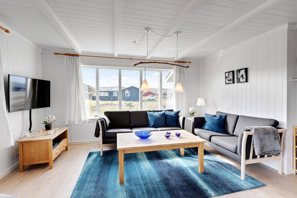 Gemütliches Ferienhaus in Bjerregard mit Kaminofen in Bjerregård, Holmsland Klit