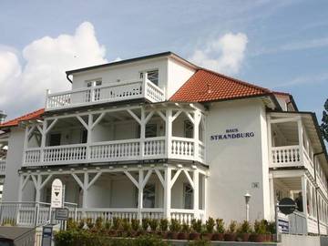 Ferienhaus für 3 Personen, mit Balkon und Sauna in Binz
