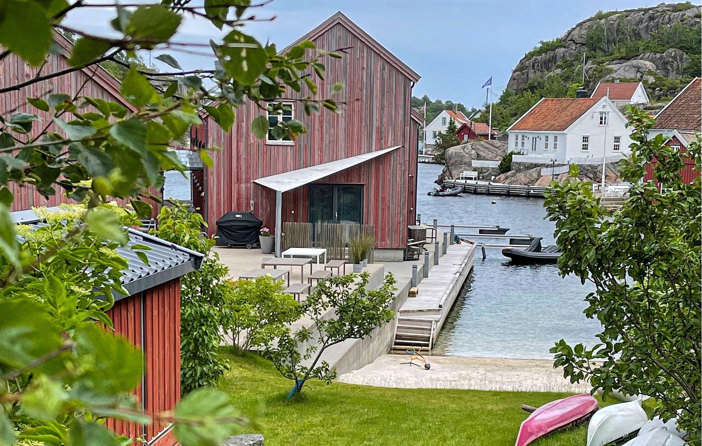 Hel ferieleilighet, Ferieleilighet for 6 personer med hage in Søgne 
