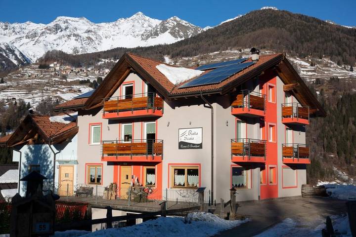 Appartamento per 2 persone, con Terrazza e Giardino a Peio