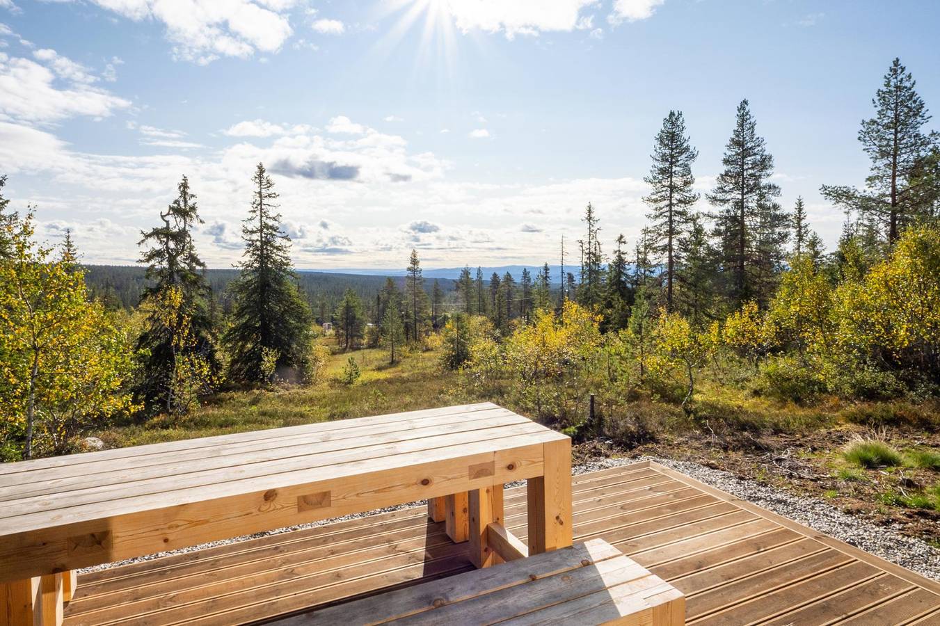 Ferienhaus für 8 Personen mit Garten in Løten