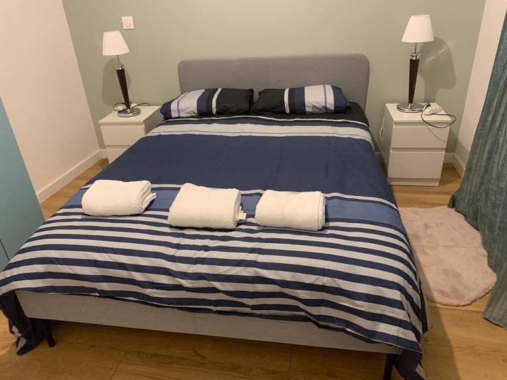 Appartement de vacances pour 4 personnes, avec Balcon et Terrasse ainsi que Jardin et Vue