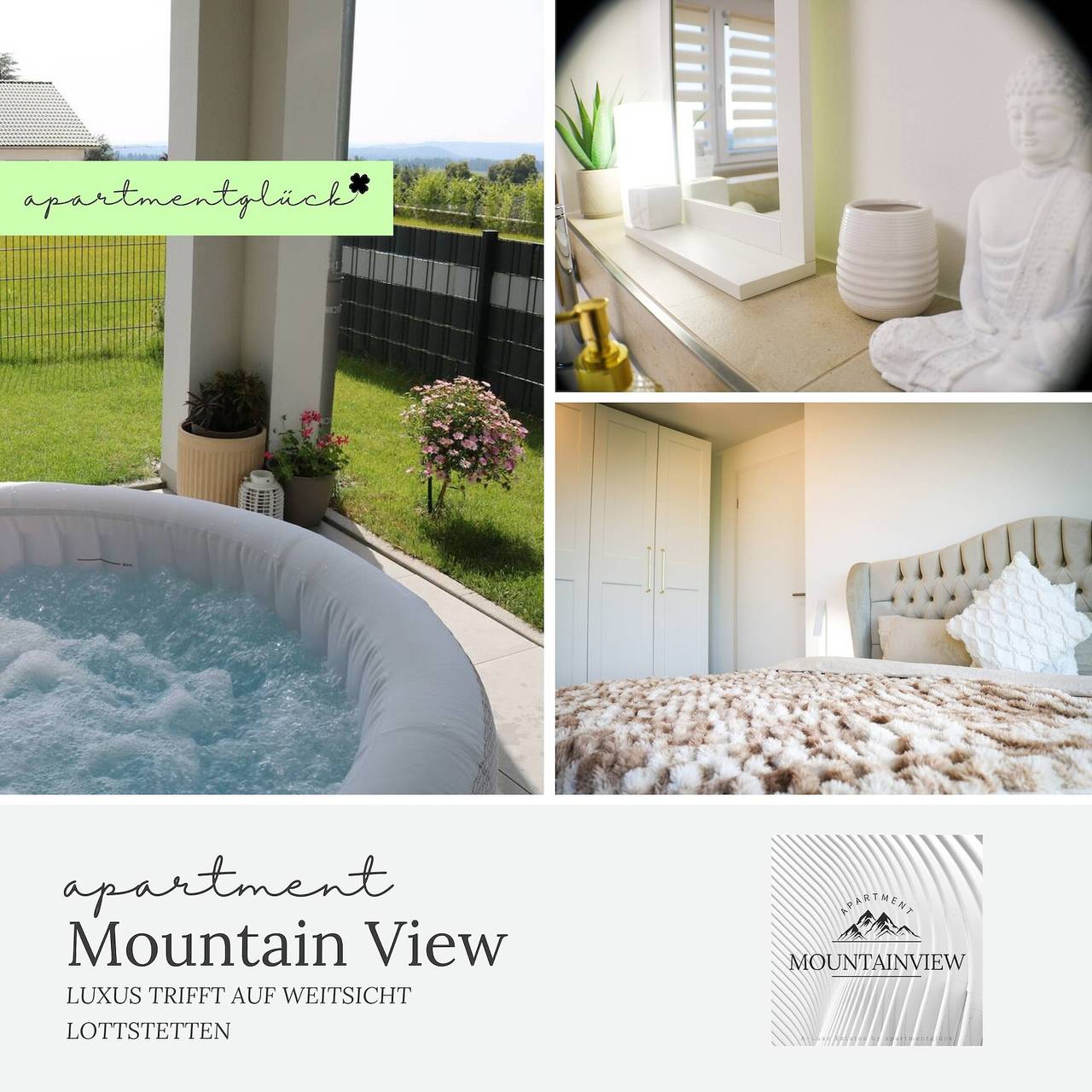 Ganze Wohnung, Bergblick – Deluxe mit privaten Whirlpool in Lottstetten, Hochschwarzwald