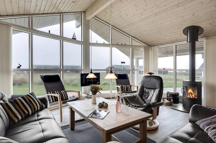 Ferienhaus für 8 Personen, mit Terrasse und Whirlpool sowie Sauna in Nørlev Strand - 3