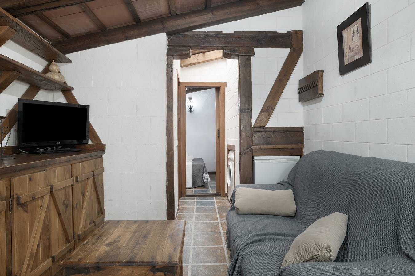 Studio El Cortijo 5 : escapade pour deux avec piscine et climatisation à Conil in Conil de la Frontera, Costa de la Luz