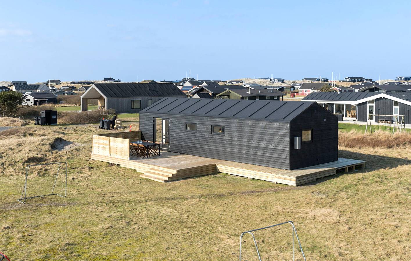 Holiday home for 6 people with terrace in Løkken, Hjørring Region