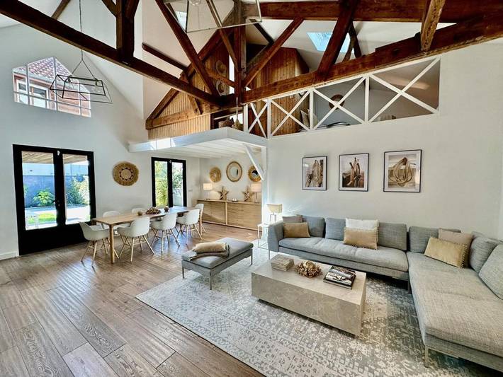 Location de vacances pour 6 personnes, avec piscine ainsi que terrasse et jardin, animaux acceptés à Le Bouscat - 4