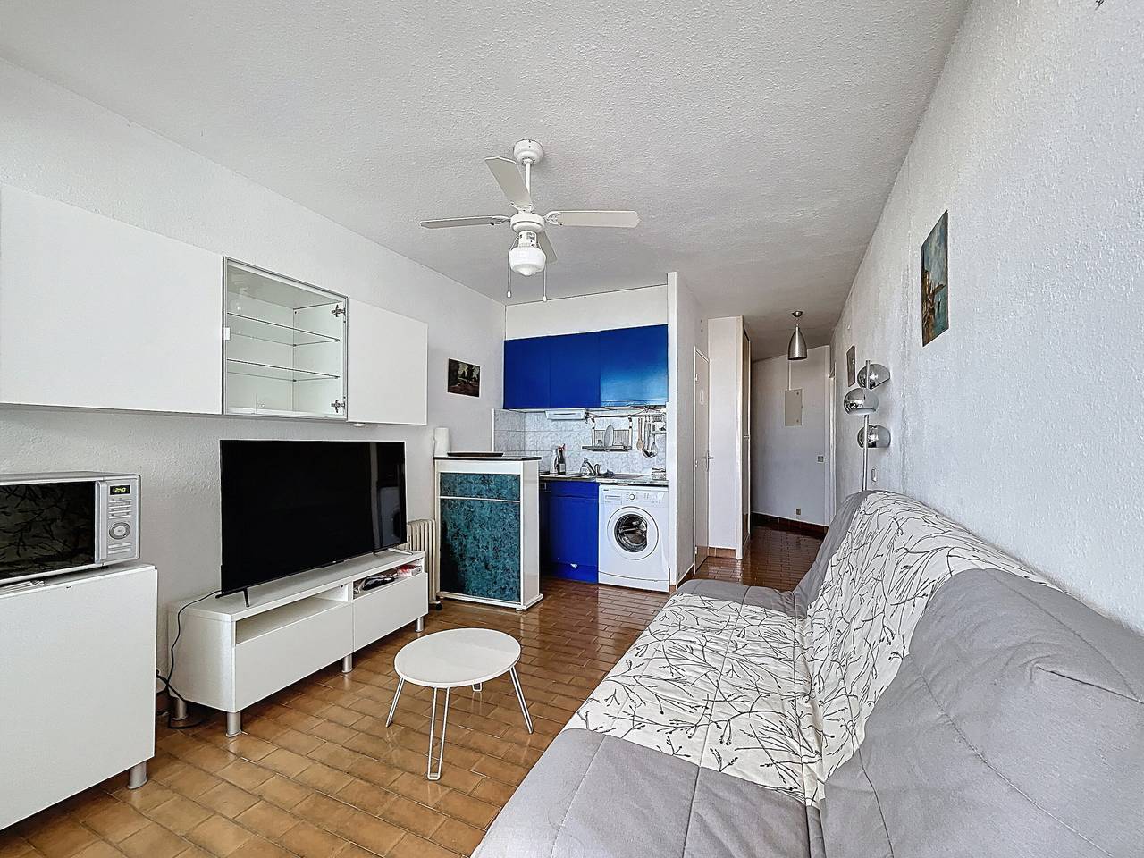 Estudio entero, Estudio Cabina Equipado - Vista al Mar - Aparcamiento Privado - Cerca de Servicios in Carnon-Plage, Mauguio