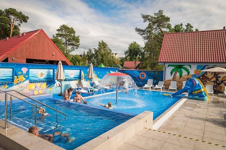 Zweistöckiges Ferienhaus für 5 Prs., Sommerpool in Leba, Slowinzischer Nationalpark