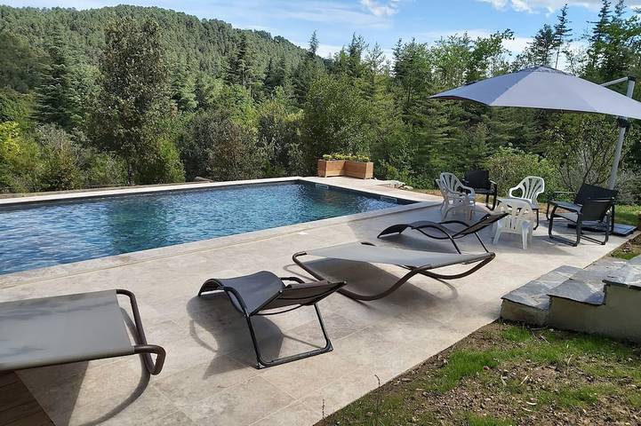 Maison de vacances pour 10 personnes, avec terrasse et jardin - 1