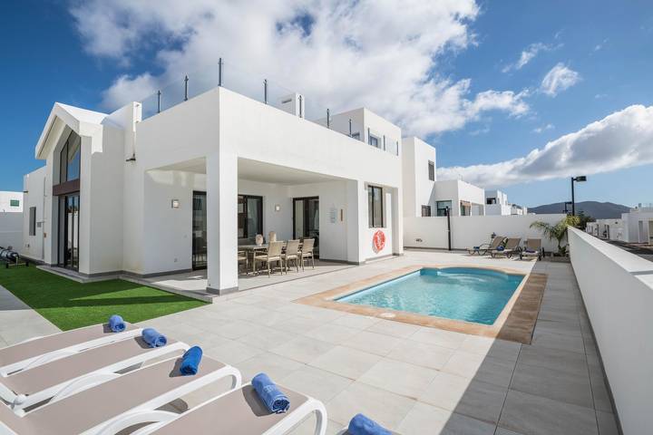Casa de férias para 10 pessoas, com jardim em Lanzarote