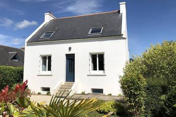 Gîte pour 6 personnes, avec jardin et terrasse dans Plage Kerfany