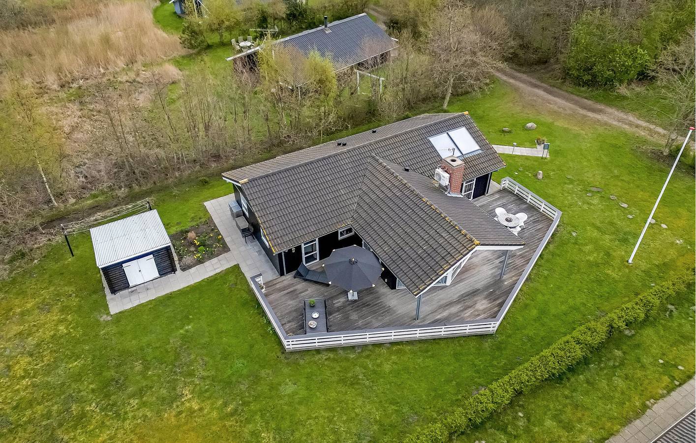 Ferienhaus für 8 Personen mit Terrasse in Humble, Langeland