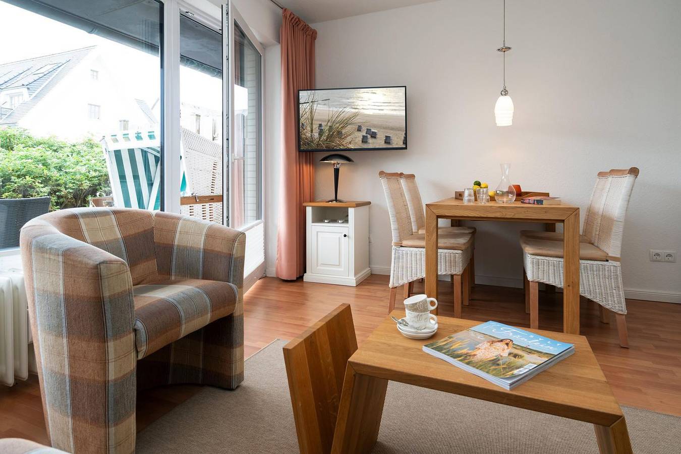 Ganze Wohnung, Gemütliche Ferienwohnung für 4 Pers. in zentraler Strandnähe in Wenningstedt in Wenningstedt, Sylt
