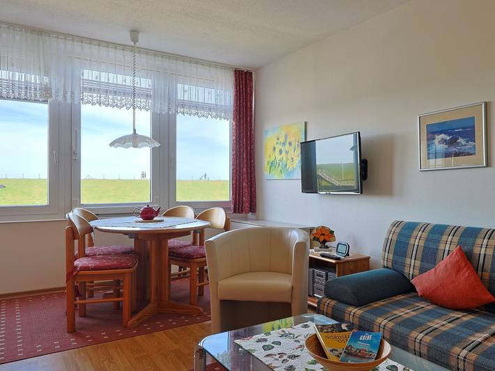 Ferienwohnung für 4 Personen, mit Sauna und Ausblick in Nordstrand - 2