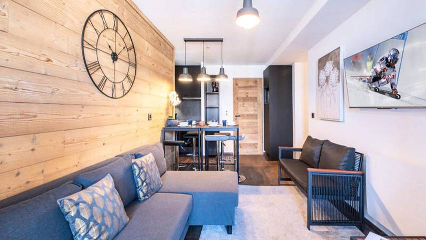 Gîte pour 5 personnes, avec terrasse dans Office de Tourisme de l'Alpe d'Huez - 4