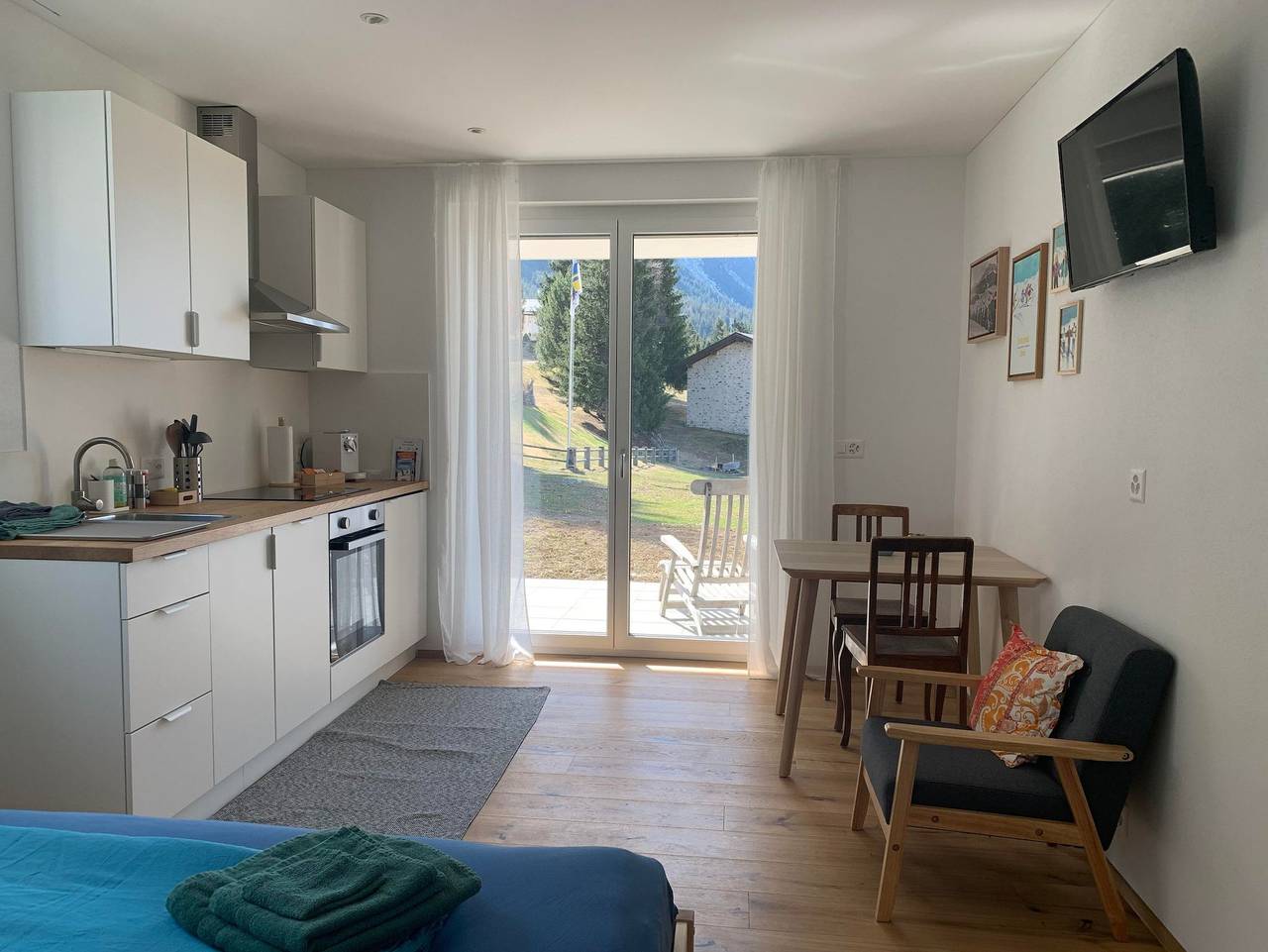 Ganze Ferienwohnung, Studio Bossihang - 1. Zimmer Studio in Vaz/Obervaz, Plessur Alpen
