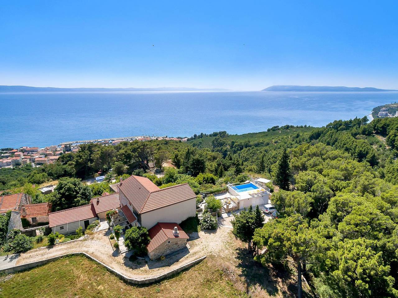 Haus Finestra in Tucepi, Makarska Riviera