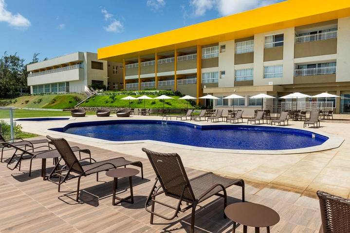 Pousadas para 3 pessoas, com jardim e piscina em Natal